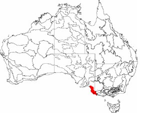 Description de l'image IBRA 6.1 Naracoorte Coastal Plain.png.