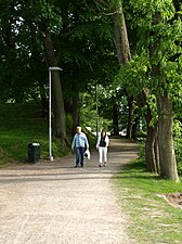 Ingången till parken