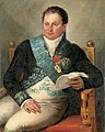 Alexander Gogel circa 1812 overleden op 13 juni 1821