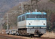 EF65 114 3色更新機（2010年5月22日 相生駅 - 有年駅）