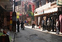 Kathmandu,_Nepal,_Thamel_shops