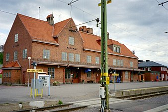 Gamla Kiruna centralstation.