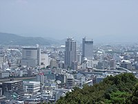 Binnenstad van Kōchi