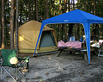 Car-camping tent - Devils Fork State Park