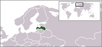 Locatie van Latvijas Republika