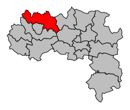 Cantone di Castelnaudary-Nord – Mappa