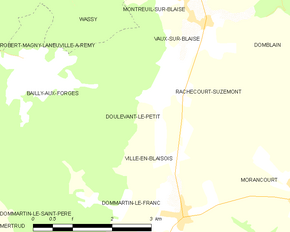 Poziția localității Doulevant-le-Petit