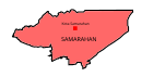 Map of Samarahan District, Sarawak 砂拉越州三马拉汉县地图