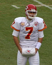 Matt Cassel avec les Chiefs lors de la saison 2009.