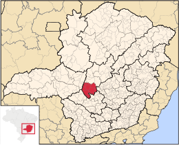 Bom Despacho – Mappa