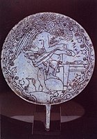 Етруське дзеркало з зображенням троянського жерця Калхаса в ролі гаруспіка