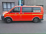 Akutbil fra Berliner Feuerwehr