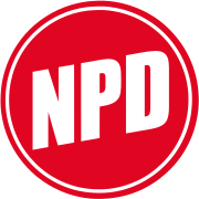 Logo der Nationaldemokratischen Partei Deutschlands (NPD)