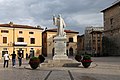 Monumento a São Benedito, na comuna de Norcia.