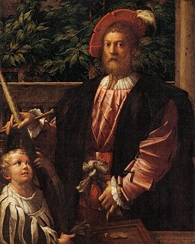 Портрет[итал.] (1523) кисти Пармиджанино. Государственный музей искусств, Копенгаген