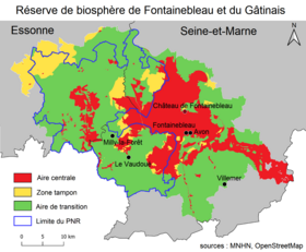 Image illustrative de l’article Réserve de biosphère de Fontainebleau et du Gâtinais