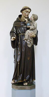 RV Liebfrauenkirche Marienkapelle 
Antoniusnische Figur.jpg