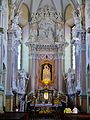 Icône de la Vierge à l'enfant dans la basilique.