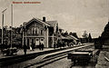 Железнодорожная станция Скоппум, фото 1890—е годы.