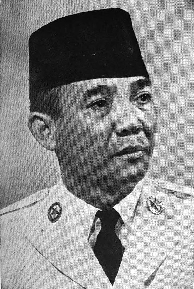 Sukarno Indonesie foresittend