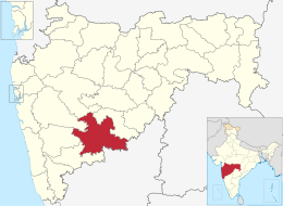 Distretto di Solapur – Mappa