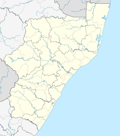 Location map Ипшэ Африкэ Республикэ КуаЗулу-Натал
