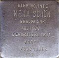 Stolperstein für Meta Schön (Heisterbachstraße 8)