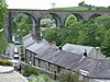 The now disused Ingleton Viaduct in 2003