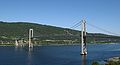 Tjeldsundbrücke (norwegisch Tjeldsundbrua oder Tjeldsundbru) über den Tjeldsund