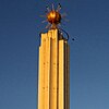 Detail of the spire of the Tower Theatre