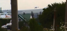 Two UAF Mil Mi-24 attack helicopters in the DPR-controlled suburb of Semenivka on 3 June 2014 during an offensive UAF Mi-24s in Semenivka.png