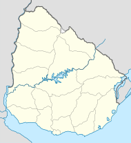 מיקום מונטווידאו במפת אורוגוואי
