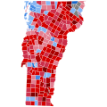 1936 United States presidential election in Vermont by Municipality