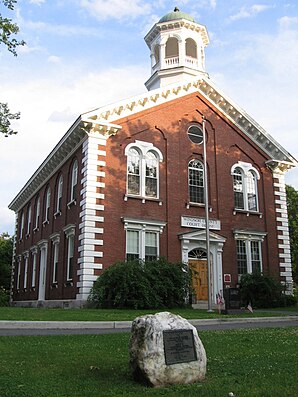 Windsor County Courthouse in Woodstock