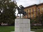 Statue équestre de Jan Žižka, České Budějovice