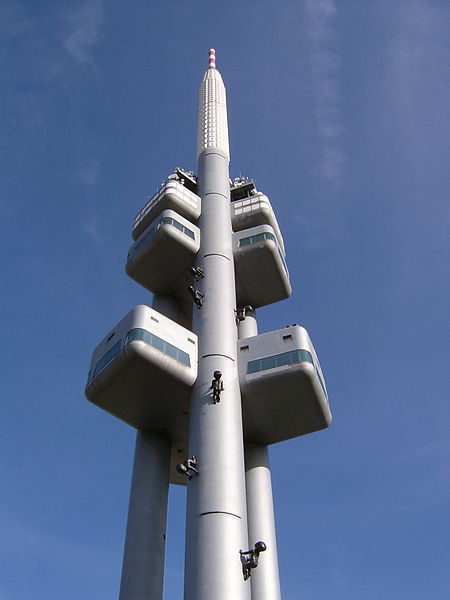 Imagine:Žižkov tv tower.jpg