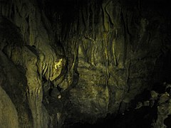 Внатрешноста на пештерата