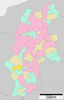 上松町位置図