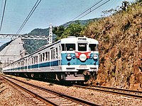 阪和線の新快速（1978年撮影）