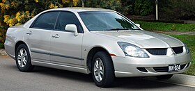 2003 Mitsubishi Magna (TL) LS sedan (2010-07-26).jpg