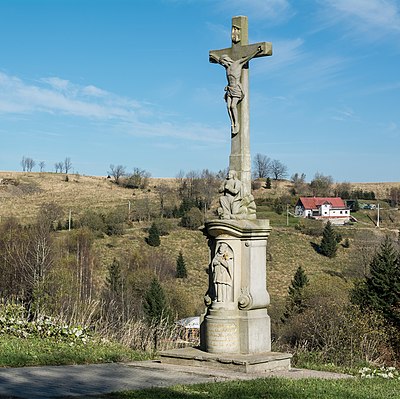 2014 Krzyż przydrożny w Zieleńcu.jpg