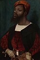 Porträt eines afrikanischen Mannes von Jan Mostaert, um 1525/30