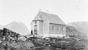 The church in Ammassivik (1892 photograph)