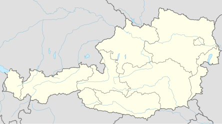 Location map Austrija