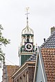 Aanzicht toren vm. gemeentehuis Barsingerhorn