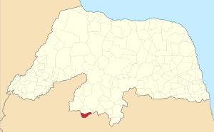 Localização de Ipueira