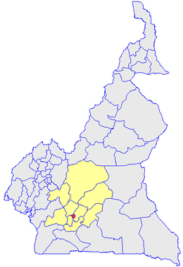 Department location in Cameroon