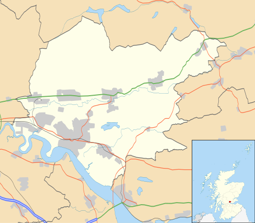 Clackmannanshire is located in Clackmannanshire