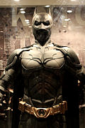 Costume de Batman, à la première du film à Sydney.