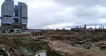 Excavation of the Königsberg Castle ruins in 2018